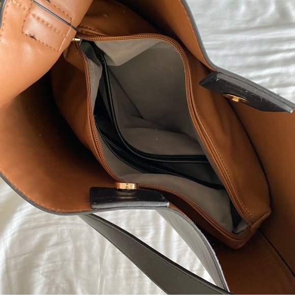 Faux Leather Black Bag - Picture 11 of 12